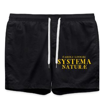 Systema Naturae - Short de bain - noir - Devant - AI Model Male 185 light (185cm)