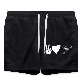 Pêche à la ligne - Short de bain - noir - Devant - AI Model Male 185 light (185cm)