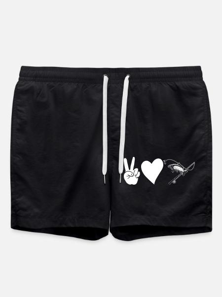 Angler Fishing - Swim Trunks - black