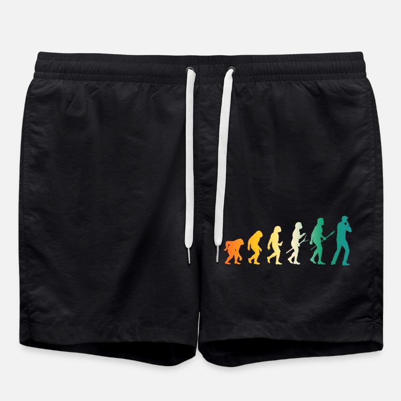 Harmonika Evolution Mundharmonika - Badeshorts - Schwarz