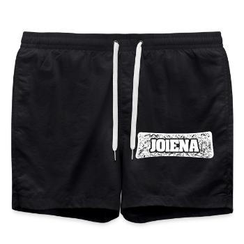 Prénom Jolena - Short de bain - noir - Devant - AI Model Male 185 light (185cm)