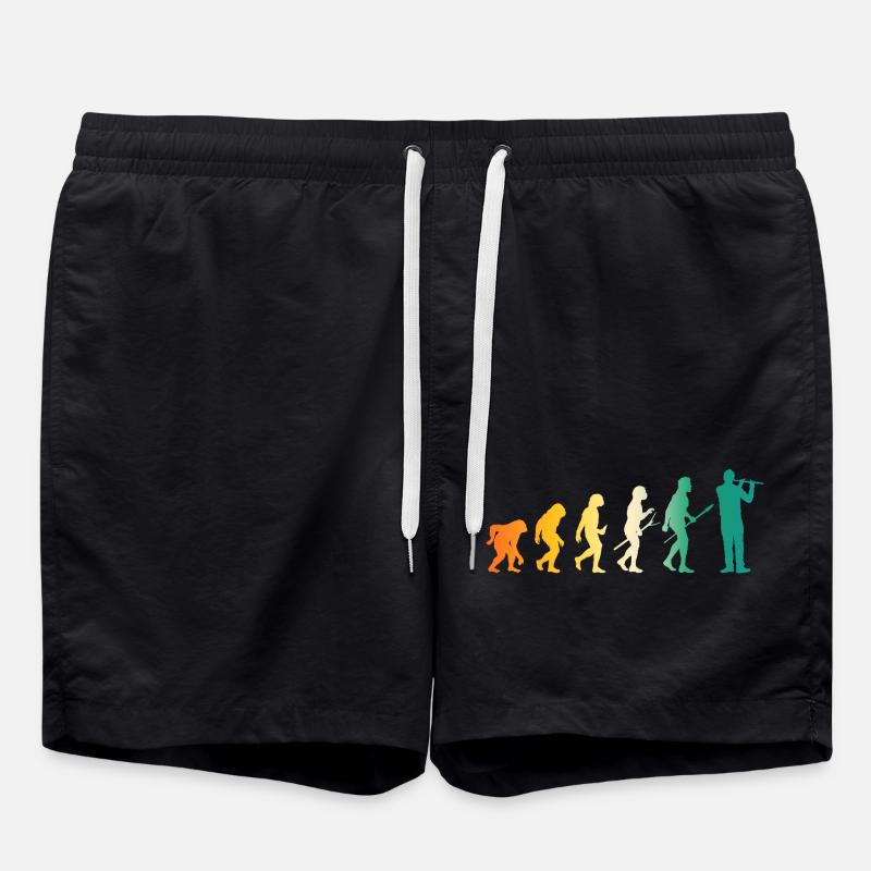 Flautist Evolution Flute - Swim Trunks - black