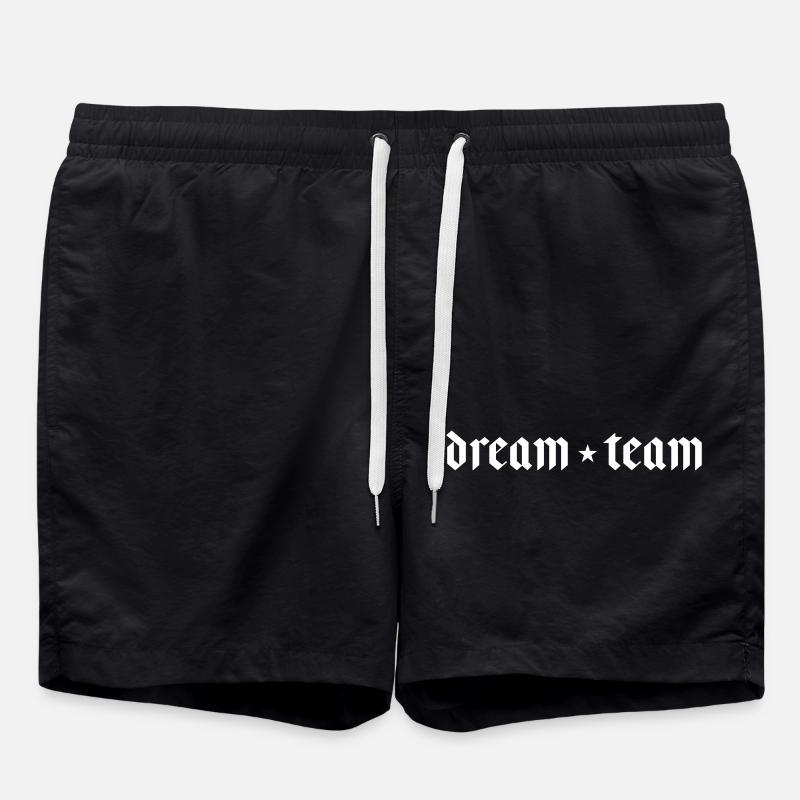 Dream Team - Badeshorts - Schwarz