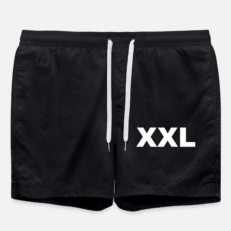 XXL - X grand - extra large - Short de bain - noir
