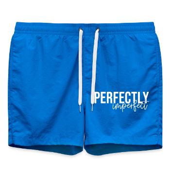Embrassez des moments parfaitement imparfaits chaque jour - Short de bain - cobalt blue - Devant