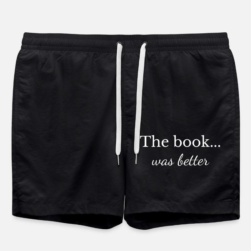 Das Buch... war besser - Badeshorts - Schwarz