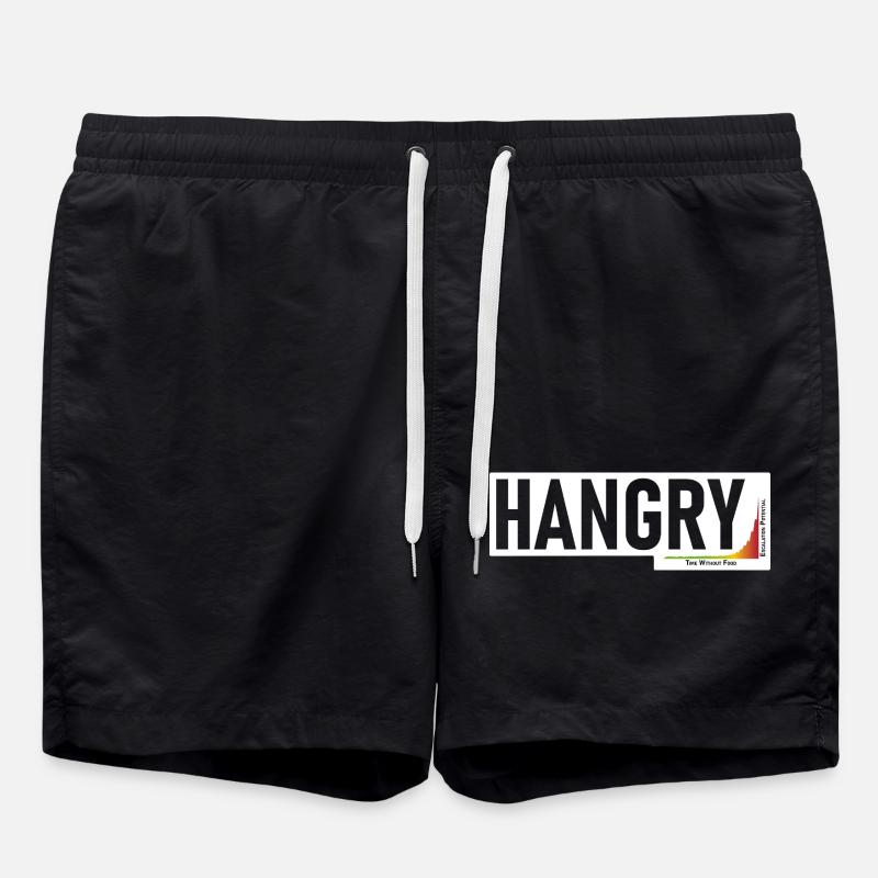 Hangry - Swim Trunks - black