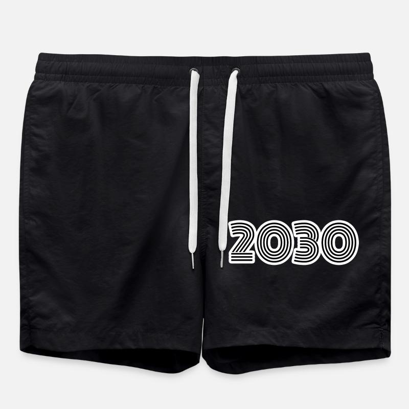 2030 - Badeshorts - Schwarz