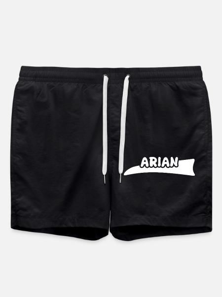 Arian - Swim Trunks - black
