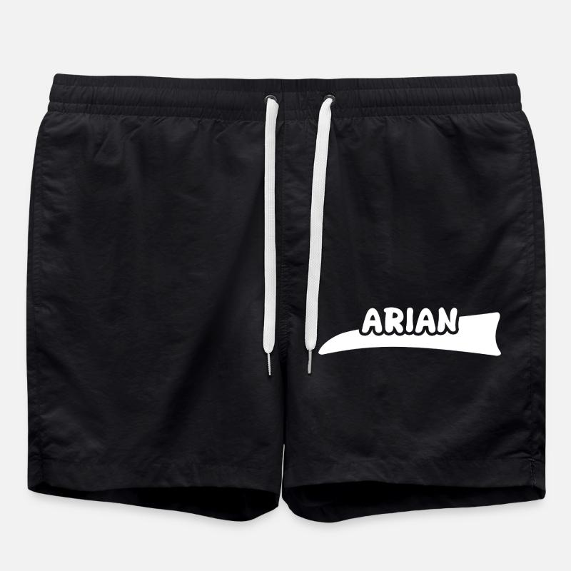 Arian - Swim Trunks - black