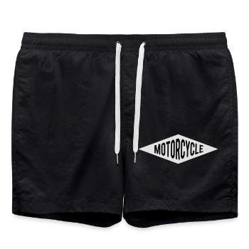 2541614 135257318 Motorcycle - Swim Trunks - black - Front - AI Model Male 185 light (185cm)