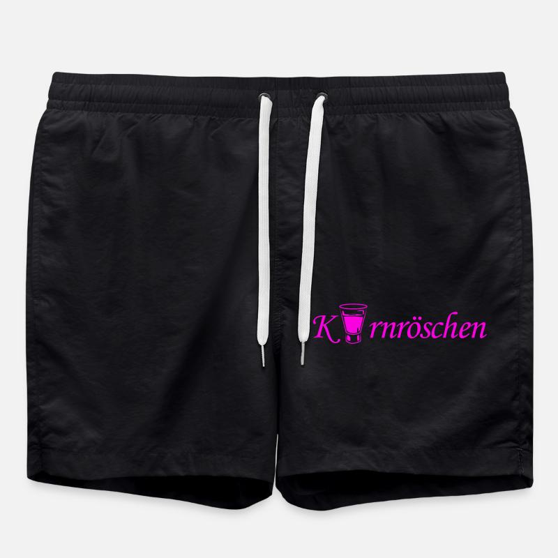 Kornröschen - Badeshorts - Schwarz
