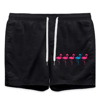 la différence soit différente beaucoup - Short de bain - noir - Devant - AI Model Male 185 light (185cm)
