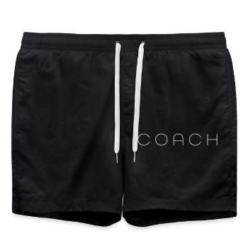 Coach - Swim Trunks - black - Front - AI Model Male 185 light (185cm)