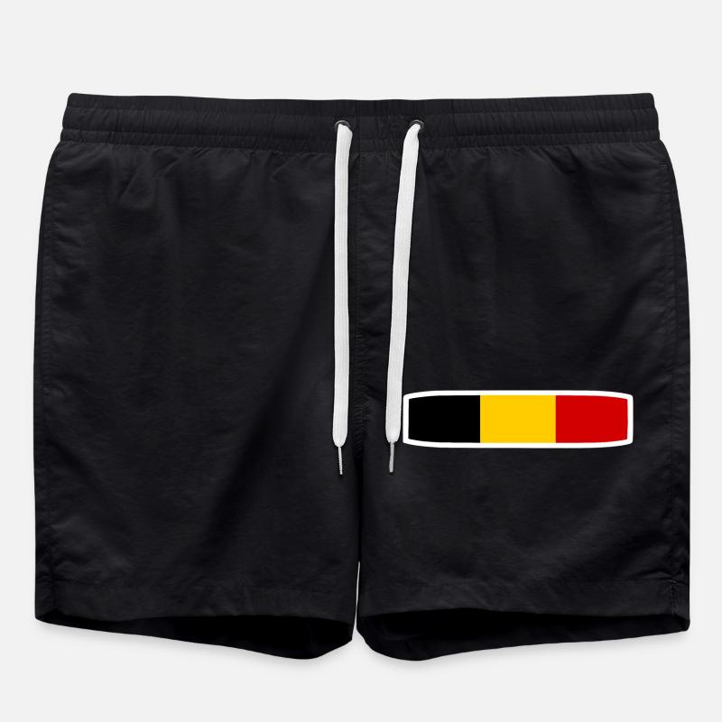 Belgium - Swim Trunks - black