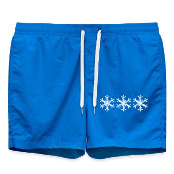 3 flocons de neige 3 flocons de neige Noël Noël - Short de bain - cobalt blue - Devant