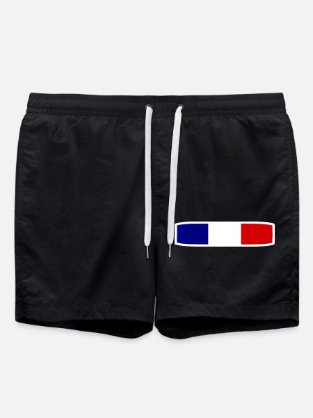 FRANCE - Swim Trunks - black
