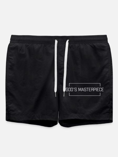 God's Masterpiece - Swim Trunks - black