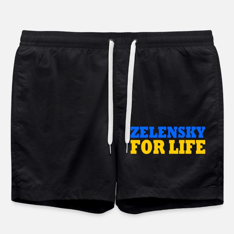selenski - Swim Trunks - black