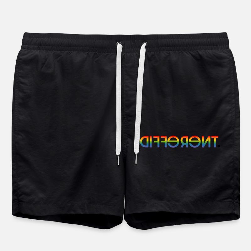 different - Swim Trunks - black