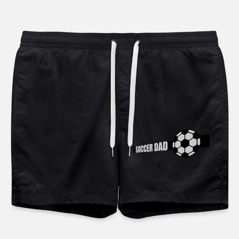 Sport Design Soccer Papa - Short de bain - noir