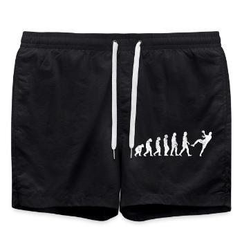 Handball Handball Player Handball Handball Club - Swim Trunks - black - Front - AI Model Male 185 light (185cm)