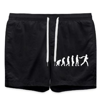 Jai Alai Evolution Gift Jai-Alai Pelota - Swim Trunks - black - Front - AI Model Male 185 light (185cm)