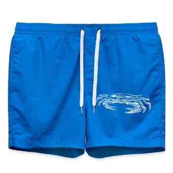 Petit crabe vorace crabe de plage avec ciseaux - Short de bain - cobalt blue - Devant