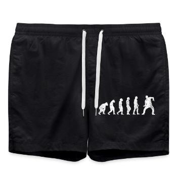 Breakdance Danseur Danse Sport Cadeau Danse - Short de bain - noir - Devant - AI Model Male 185 light (185cm)