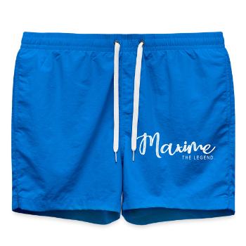 Maxime the legend Cadeau T shirt maxime - Short de bain - cobalt blue - Devant
