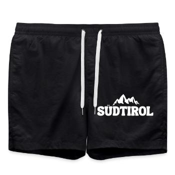 Tyrol du Sud - Short de bain - noir - Devant - AI Model Male 185 light (185cm)