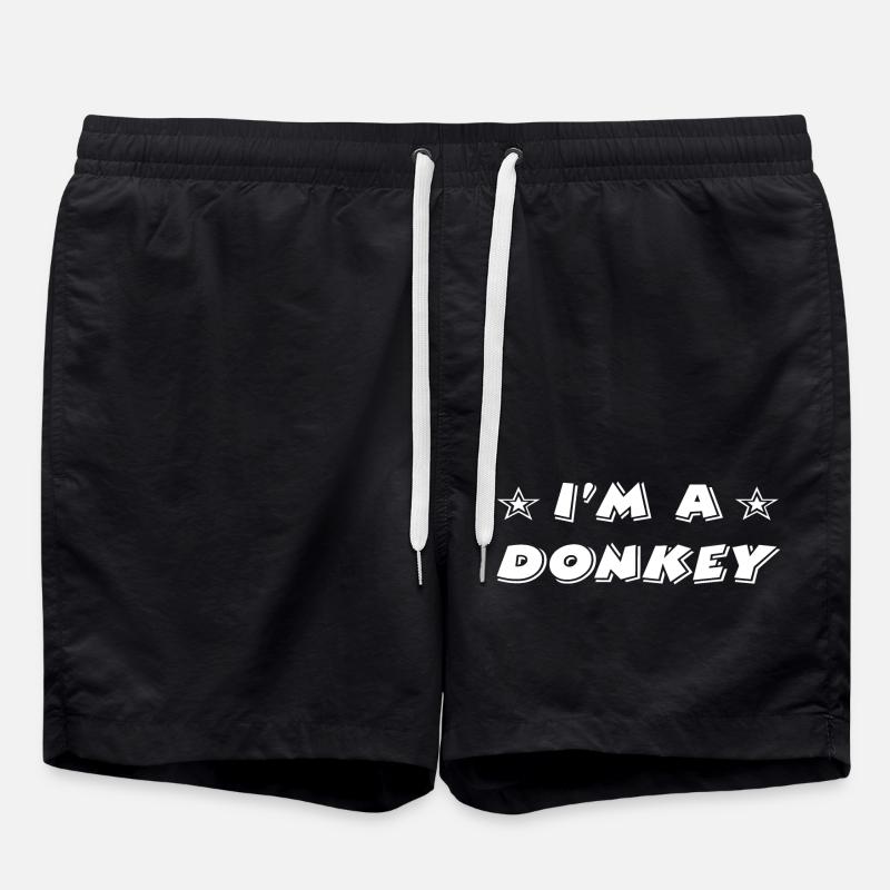 Donkey - Swim Trunks - black