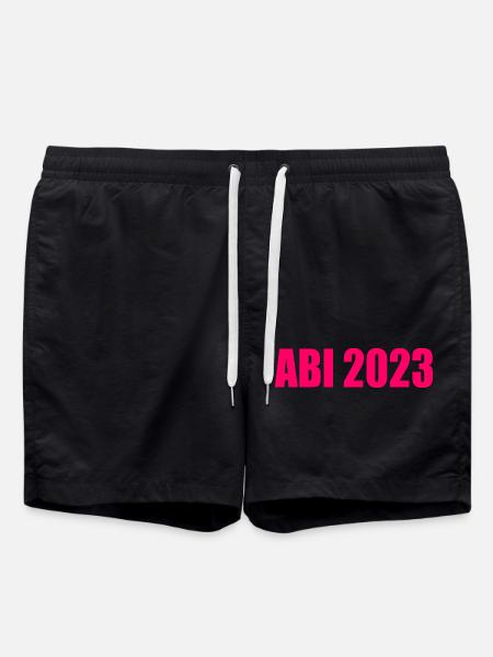 Abi 2023 - Badeshorts - Schwarz