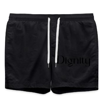 Dignity - Short de bain - noir - Devant - AI Model Male 185 light (185cm)