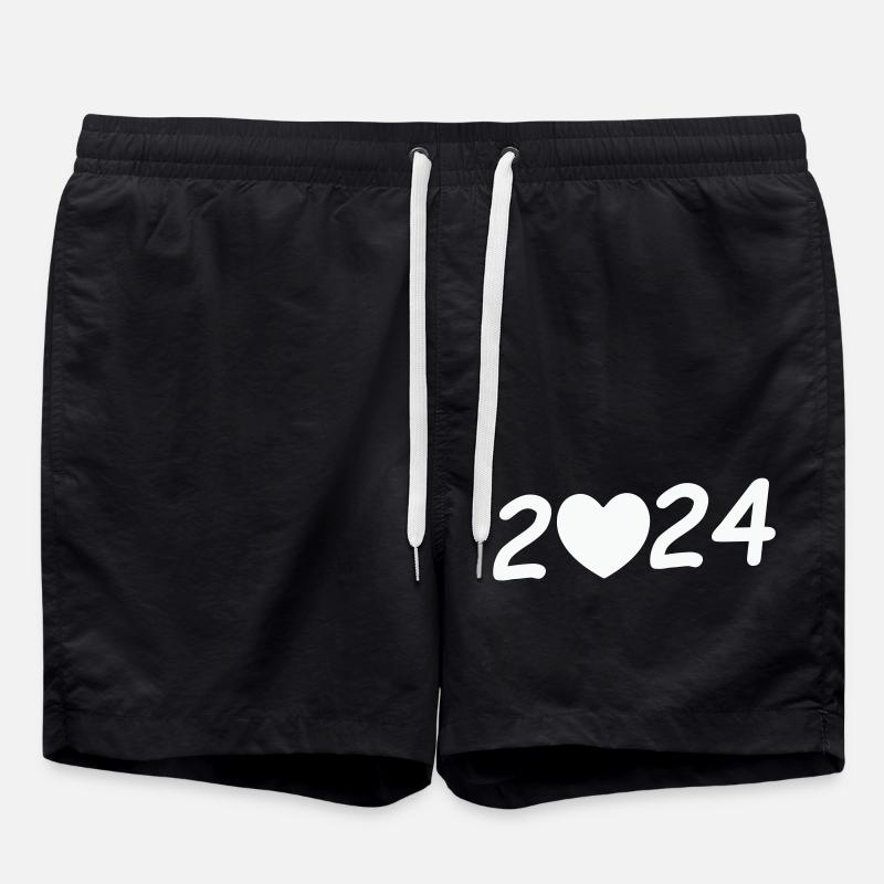 2024 - Short de bain - noir