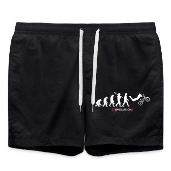 Revolution - Evolution Man Fun Twist11 - Badeshorts - Schwarz - Vorne - AI Model Male 185 light (185cm)