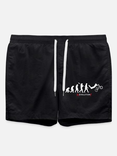 Revolution - Evolution Man Fun Twist11 - Swim Trunks - black