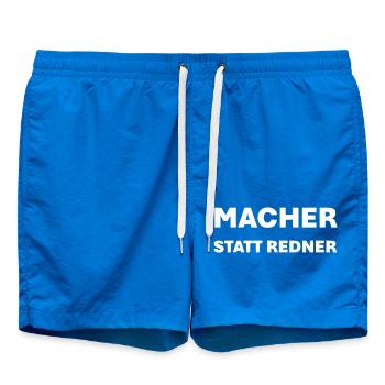 Des acteurs plutôt que des haut-parleurs - Short de bain - cobalt blue - Devant