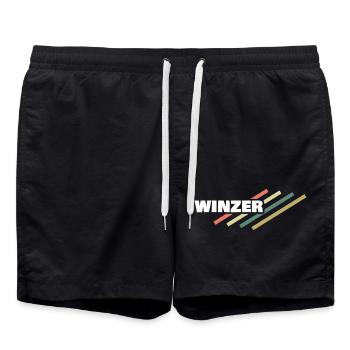 Lieu de travail : Vignerons - Short de bain - noir - Devant - AI Model Male 185 light (185cm)