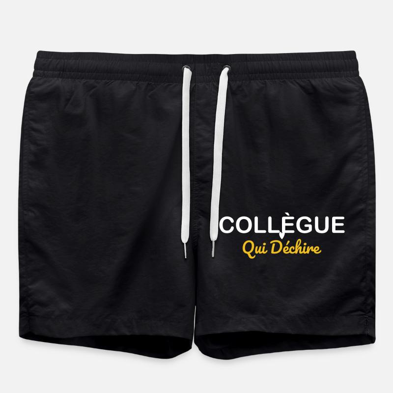 Collègue Qui Déchire - Short de bain - noir