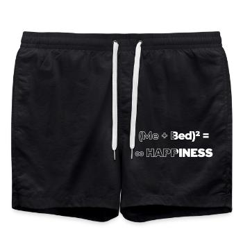 Bonheur - Short de bain - noir - Devant - AI Model Male 185 light (185cm)