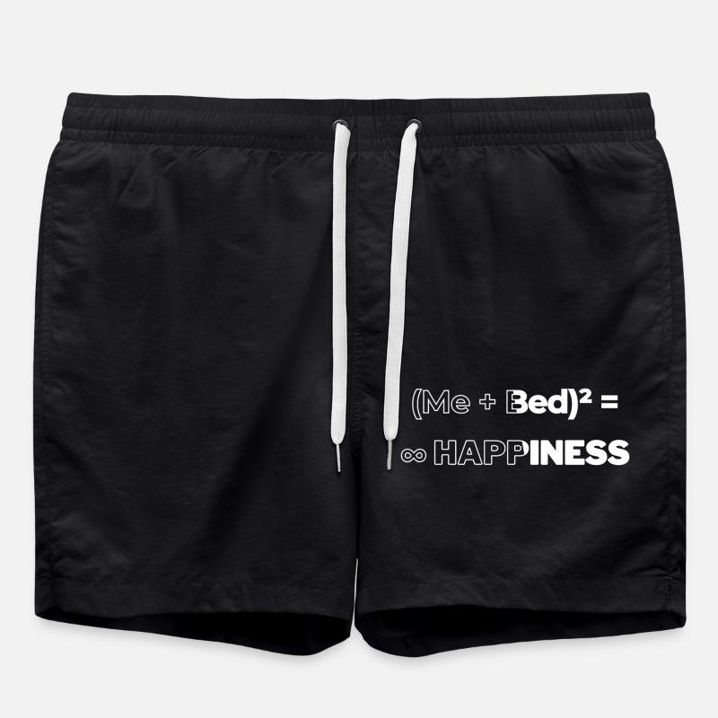 Happiness - Swim Trunks - black