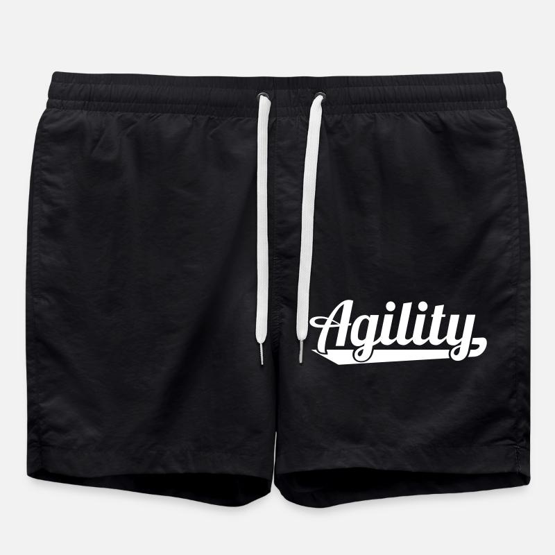 Agility - Badeshorts - Schwarz