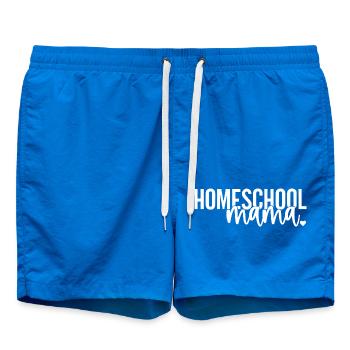 Maman scolarisée à la maison - Short de bain - cobalt blue - Devant