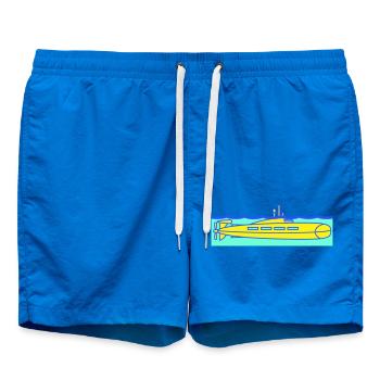 sous-marin eau surface périscope observation plongées - Short de bain - cobalt blue - Devant