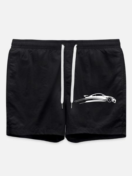 Tuning Icono de coche deportivo - Bañador - negro