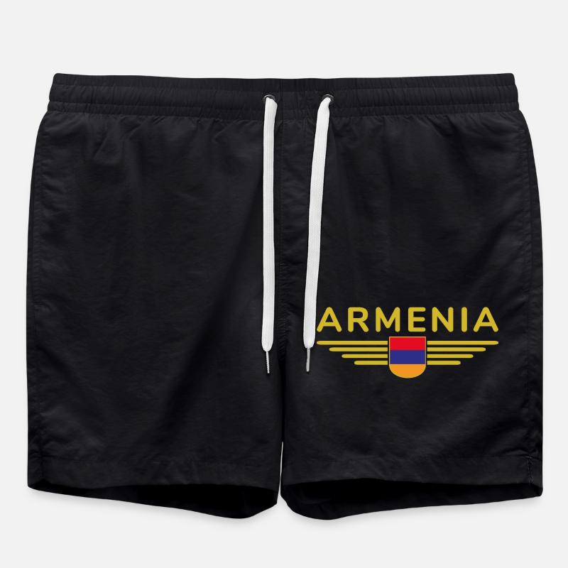 Marchandise Arménie – Expérience Culture - Short de bain - noir