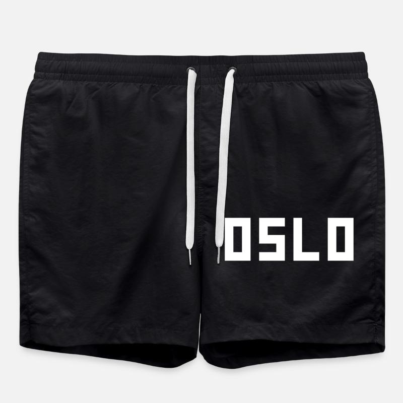 Oslo - Swim Trunks - black