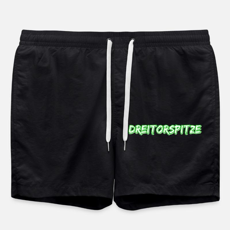 Trekking Dreitorspitze - Swim Trunks - black