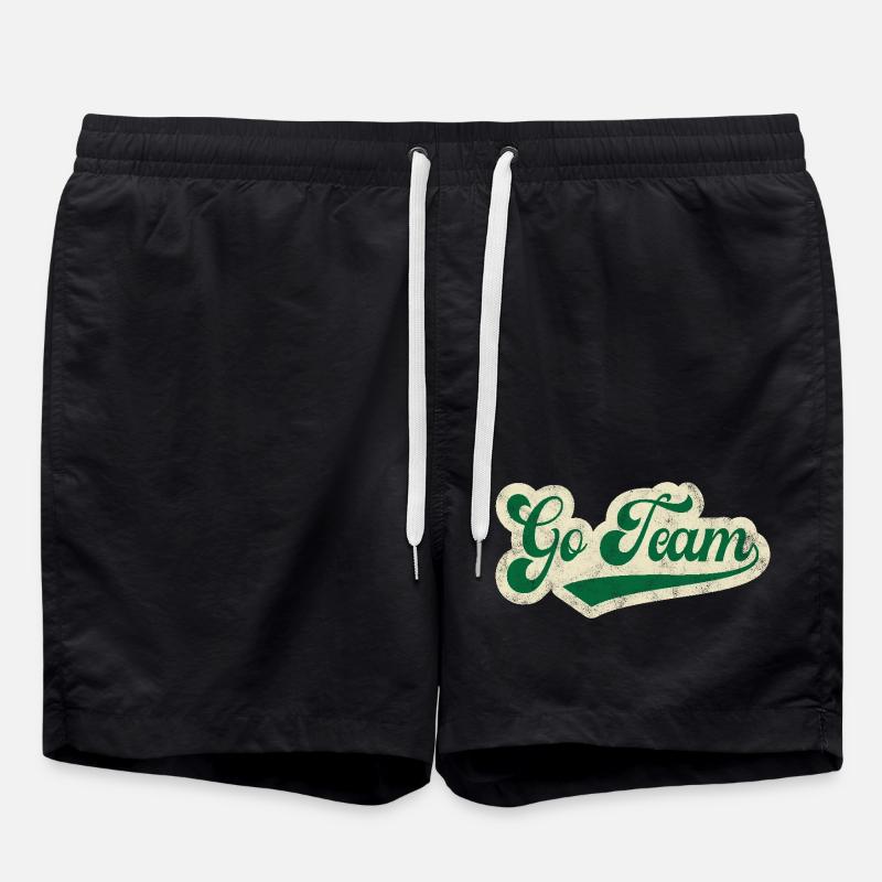 Go Team - Swim Trunks - black